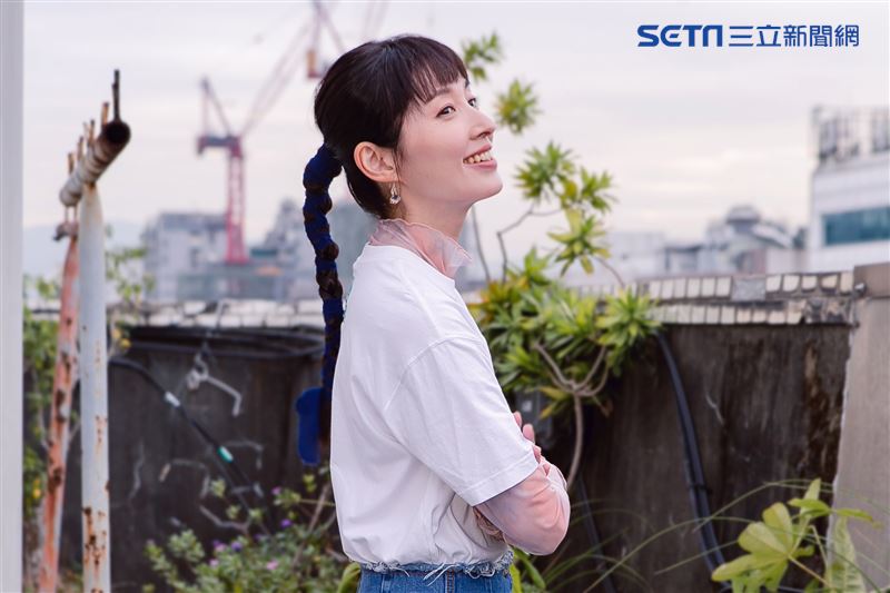 田中千繪三立新聞網專訪。（圖／記者楊澍攝影）