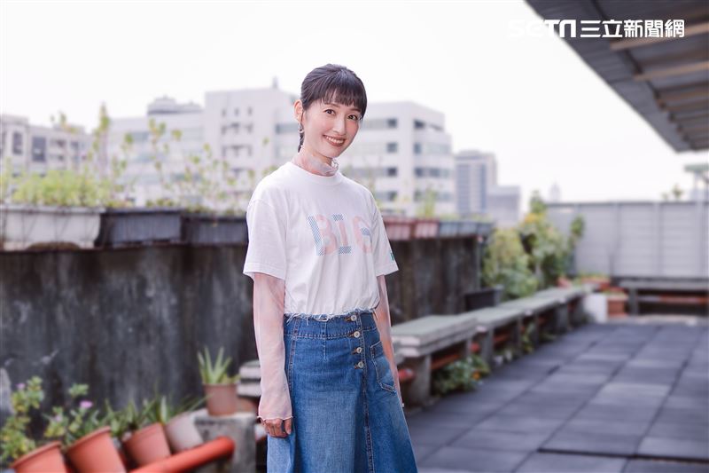 田中千繪三立新聞網專訪。（圖／記者楊澍攝影）