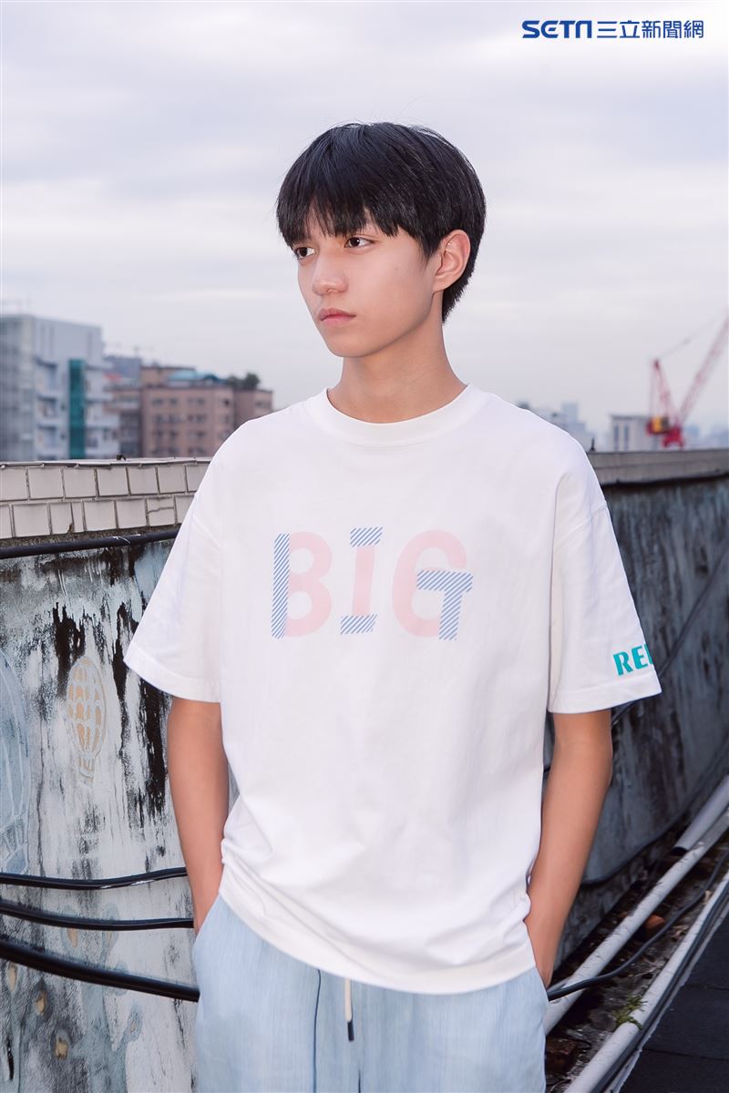 郭大睿三立新聞網專訪。（圖／記者楊澍攝影）