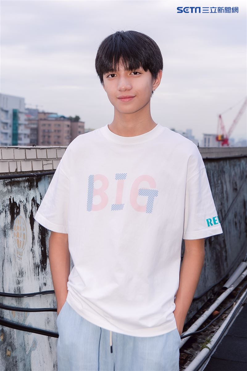 郭大睿三立新聞網專訪。（圖／記者楊澍攝影）