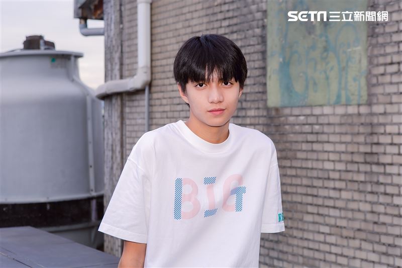 郭大睿三立新聞網專訪。（圖／記者楊澍攝影）