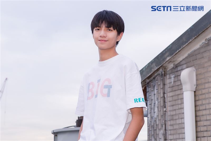 郭大睿三立新聞網專訪。（圖／記者楊澍攝影）