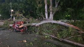 暴風襲擊阿根廷首都 市容滿目瘡痍