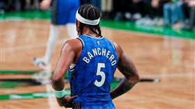 魔術隊一哥班切羅（Paolo Banchero）轟36分卻做白工。（圖／翻攝自魔術隊官方X）