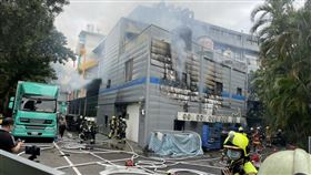 品庠醫藥生技公司章姓負責人利用大同大學實驗室製毒，結果發生爆炸意外。（圖／翻攝畫面）