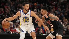 ▲柯瑞（Stephen Curry）中斷連續268場比賽投進三分球。（圖／路透社／達志影像）