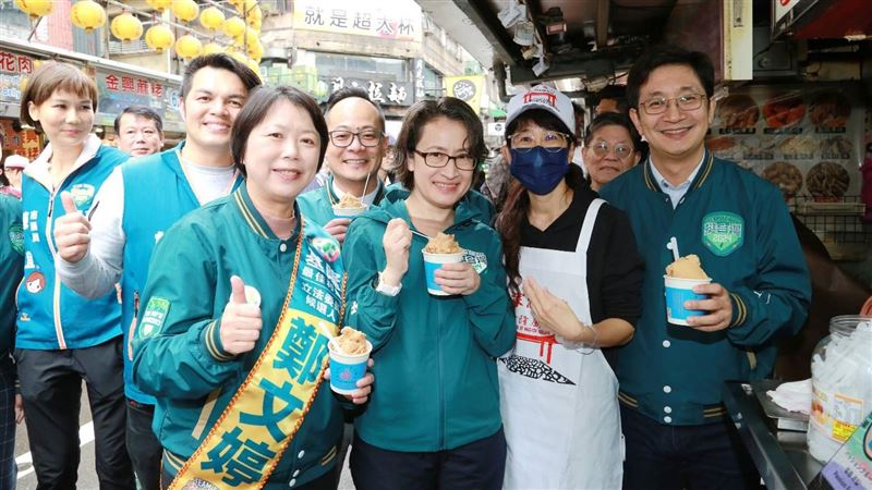 拚國會過半　蕭美琴笑跟蔡適應度過多少夜