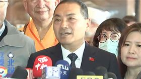 侯友宜出席白玉秋竹法王榮任典禮。