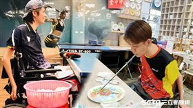 【癱瘓勵志畫家】受訪者提供