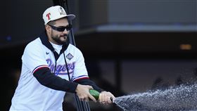 ▲海盜1年800萬美金挖走遊騎兵奪冠成員培瑞茲（Martin Perez）。（圖／美聯社／達志影像）