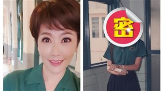 嘆沒生女兒　寇乃馨穿北一女制服網驚呆