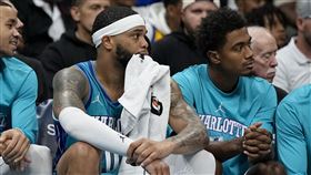 ▲黃蜂隊前鋒布里吉斯（Miles Bridges）因為過往家暴爭議遭到禁賽，近期才回歸。（圖／美聯社／達志影像）