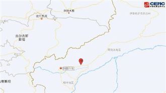 甘肅地震救援中　09：46新疆再傳5.5強震
