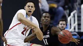 ▲NBA發展聯盟球員科曼奇（Chance Comanche）。21號白衣者。（圖／美聯社／達志影像）