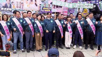 北萬安、南其邁　母雞帶小雞陪立委抽號次