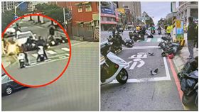 鞋子,卡住,桃園,女駕駛（圖／翻攝畫面）