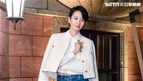 梁詠琪三立新聞網專訪。（圖／記者楊澍攝影）