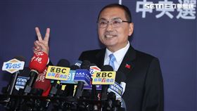 ▲首場總統電視政見會，侯友宜會受訪（圖／記者邱榮吉攝影）