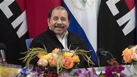 2017 蔡英文與尼加拉瓜總統奧德嘉(José Daniel Ortega Saavedra)。（圖／總統府提供）