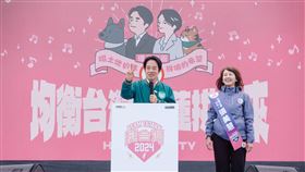 賴清德、張美慧（圖／賴清德競總提供）