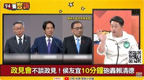 94要客訴／陳柏惟按讚侯友宜：因為他公開反對一國兩制