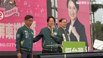 賴屏東造勢熱情！鄉親「手機星海」畫面曝