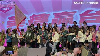 姊妹嗨喊「我愛賴清德」！賴臉紅：愛大家