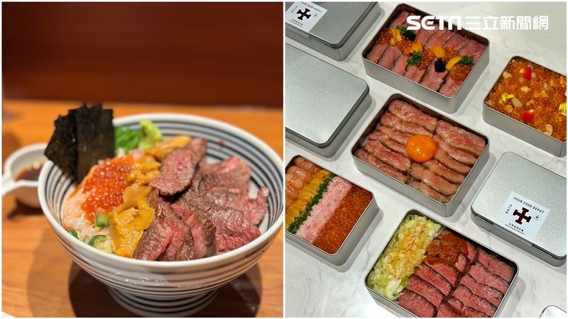 「爽吃和牛＋海膽」急救便當在百貨美食街
