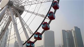 香港,開運,命理師,旅遊,摩天輪。（圖／記者馮珮汶攝）