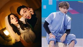 艾福傑尼、徐藝嫣、黃子韜。（圖／翻攝自微博）