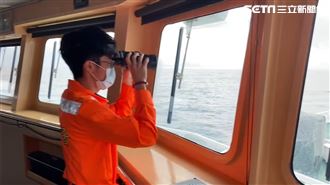 三艦一艇出動！海軍3官兵落海搜救影像曝