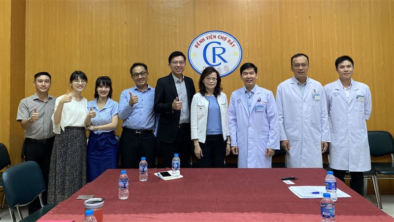 東洋組越南醫療夥伴　與北高醫學中心交流