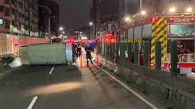 台1高架,快車道,三重,新北,保力達B,酒駕,