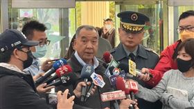 海虎潛艦,落海,海軍艦隊指揮部,搜救.探視,邱國正,國防部長