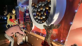 耶誕,扭蛋,新竹市,扭蛋機,雪橇,聖誕樹,麋鹿,弱勢