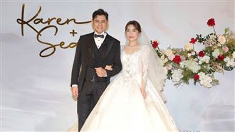 陳熙鋒砸百萬辦婚宴　激吻嬌妻吐二胎進度