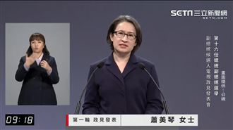 君悅鬧劇剩醜陋　蕭美琴點破藍白執政未來