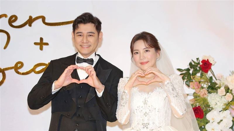 婚禮進行到一半　陳熙鋒小11老婆宣布懷孕