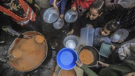 加薩將面臨糧食短缺問題。（圖／美聯社／達志影像）