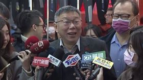 柯文哲桃園山仔頂市場受訪