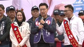 趙少康出席江啟臣東勢總部造勢活動