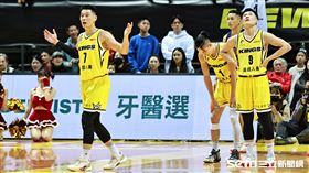 ▲新北國王迎戰富邦勇士，林書豪談林書緯和李愷諺。（圖／記者劉彥池攝影）