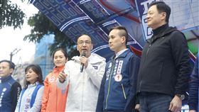 ▲朱立倫出席侯友宜葉元之溪崑後援會成立大會（圖／國民黨提供）