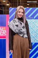 郭靜小記者大明星專訪。（圖／記者楊澍攝影）