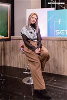 郭靜小記者大明星專訪。（圖／記者楊澍攝影）