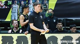 ▲新北國王迎戰寶島夢想家，夢想家總教練皮爾曼（Jamie Pearlman）。（圖／記者劉彥池攝影）