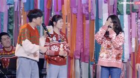 蔡依林在歲末年終之時與樂迷們相聚。（圖／翻攝自LINE MUSIC）