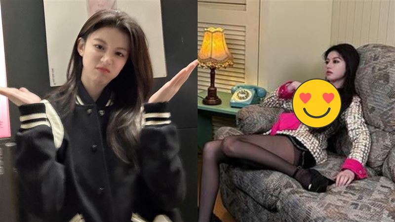 柳承龍女兒轉大人！西裝全空配黑絲太性感