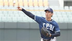 ▲高志綱投手初體驗，最快球速122公里。（圖／中華職棒提供）