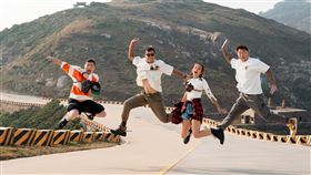 《嗨！營業中》3張立東（左起）、姚元浩、莎莎、郭泓志（圖／好看娛樂提供）